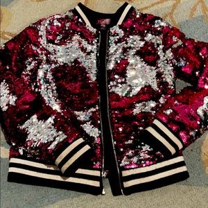 JoJo’s Closet reversible sequin jacket